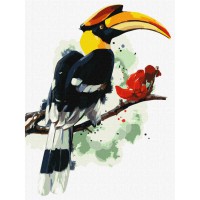 Картина за номерами "Дивовижний витвір" Ідейка KHO4466 30х40 см