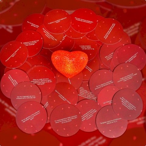 Настільна гра "Ідеальна половинка" 30888 гральні карти 71 шт