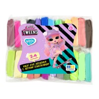 Набір для ліплення з повітряним пластиліном L.O.L. Surprise! Tweens LOL70191, 24 кольори класик