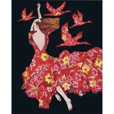 Картина по номерам "Полеты во сне и наяву" Идейка KHO4921 40х50см