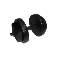 Гантель складальна композитна в пластиковій оболонці Rock pro 8 кг NE-PL-G-008