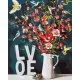 Картина за номерами "З любов'ю" ©Ira Volkova" KHO3119 Ідейка 40х50см