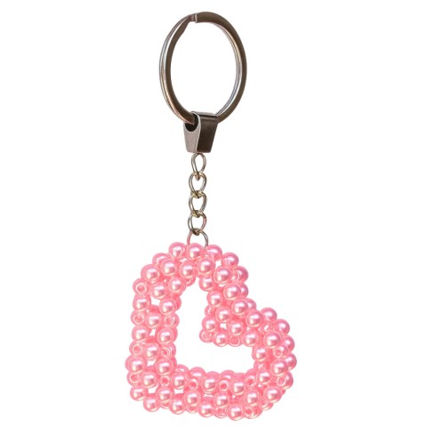 Набір для творчості Брелок з намистин "Серце" ВН-001, 6,5х5,5 см