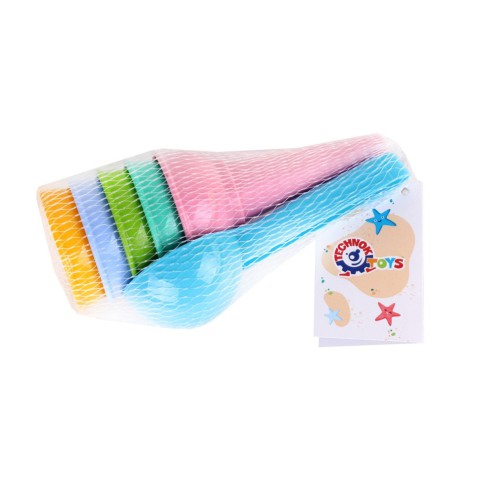 Дитячий набір для гри з піском 6221TXK 5 формочек 1 ложечка