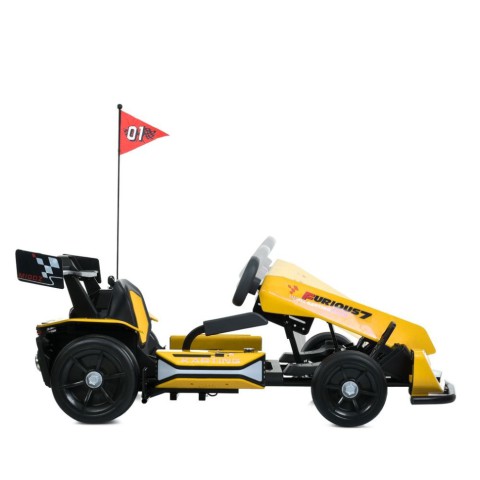 Дитячий електромобіль Електрокарт M 6148EBL-6(24V) до 150 кг