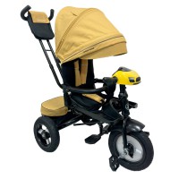 Дитячий триколісний велосипед MT 1007-10 жовтий