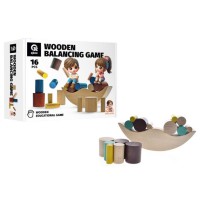 Дерев'яна дитяча гра-балансир "Місяць" QB800-002, 16 елементів