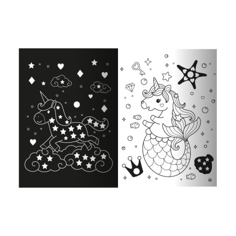 Дитяча книжечка з неоновими стікерами "Дівчаче королівство" РМ-69-01