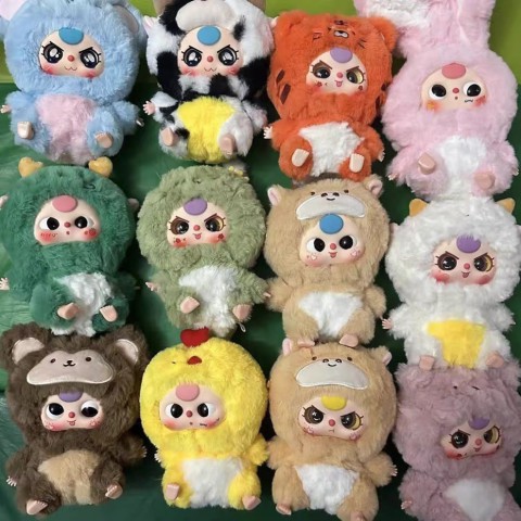 Дитяча м'яка іграшка-сюрприз "BABY THREE" DPL4300 в асортименті