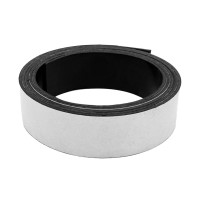 Магнітний вініл із клейовим шаром 25-15-1 рулон 20х1,5 мм, 1 метр