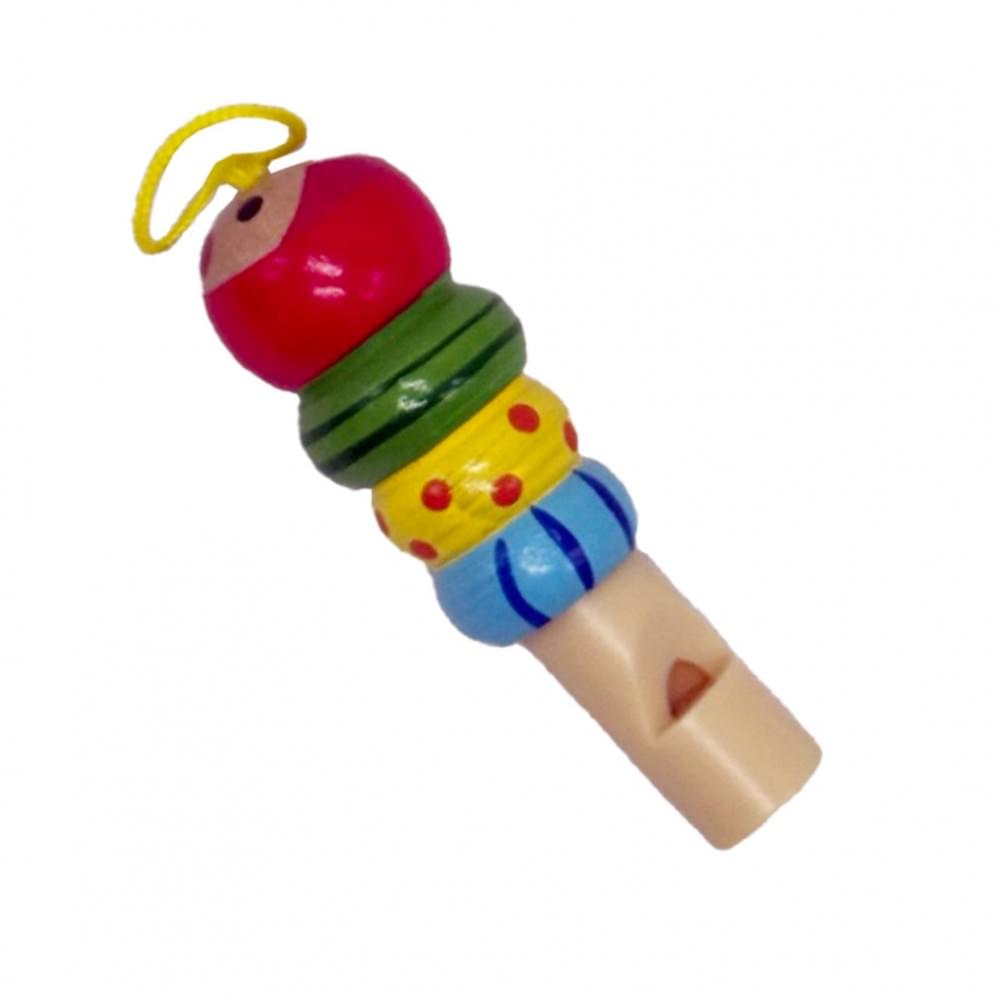 Дерев'яна іграшка Свисток MD 1934-5 на петельці Дерев'яна іграшка Свисток MD 1934-5 на петельці