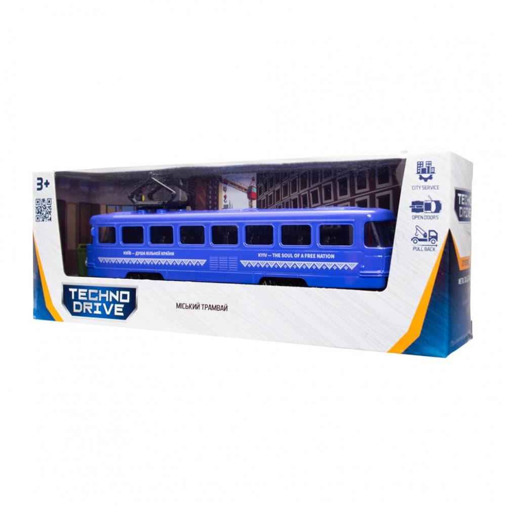 Модель дитяча "Міський трамвай Київ" KM250425 масштаб 1:43