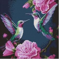 Алмазна мозаїка "Казкові птахи" ©art_selena_ua AMO20025, 40х40 см