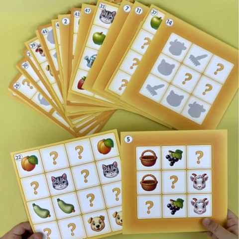 Дитяча настільна гра "Судоку" (ПСД297) PSD297, 70 фішок