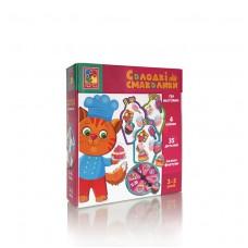 Настільна гра "Солодкі смаколики" Vladi Toys VT1804-42 (укр)