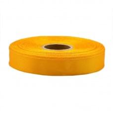 Атласна стрічка для рукоділля АБ-641, 1,2см x 23 м, Помаранчевий