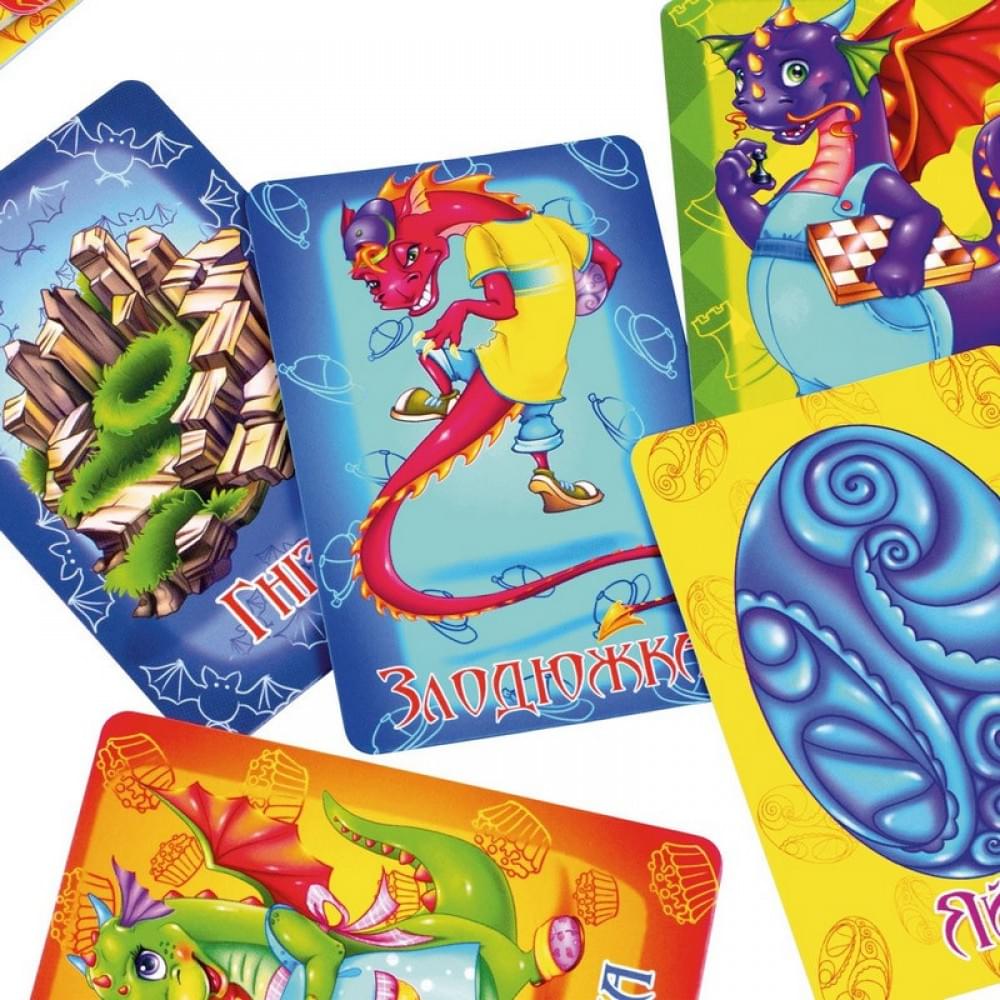 Настільна розважальна гра "Врятуй дракона" VT8077-03, 50 карток