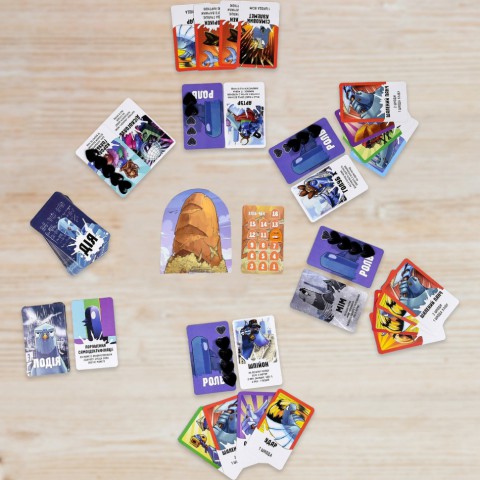 Карткова гра "Курлик" 30690ST інструкція, 144 картки