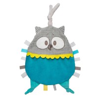 М'яка іграшка "Сова" Pastel Friends Canpol babies 68/067_tur з елементами, що шелестіть