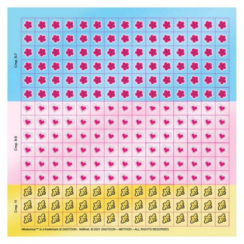 Лабіринти з наклейками "Сила перетворення" Леді Баг 1249014, 450 наклейок