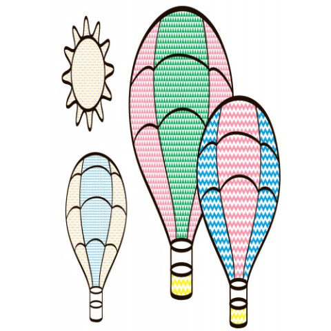 Дитяча водна розмальовка: Літаки, космос 734014, 8 сторінок
