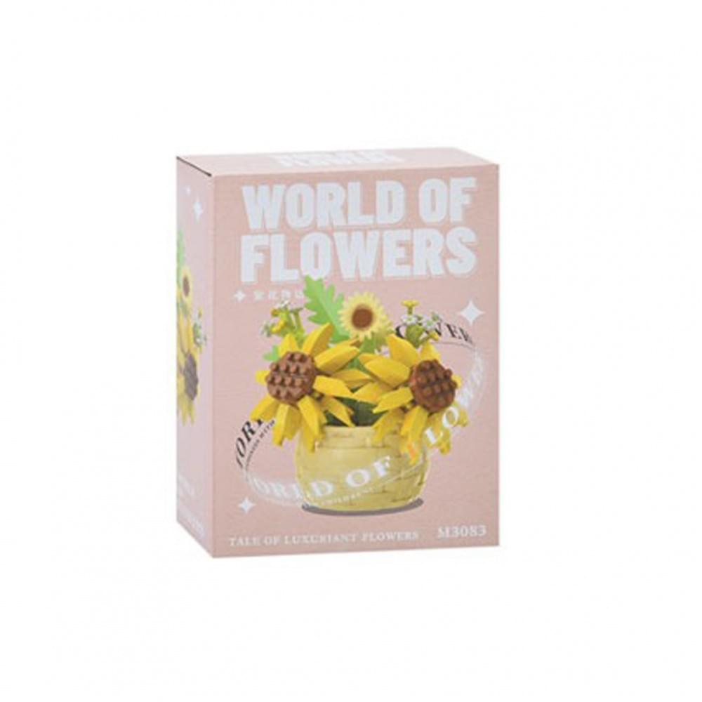 Дитячий конструктор "Квіти в горщику" M3077-3083