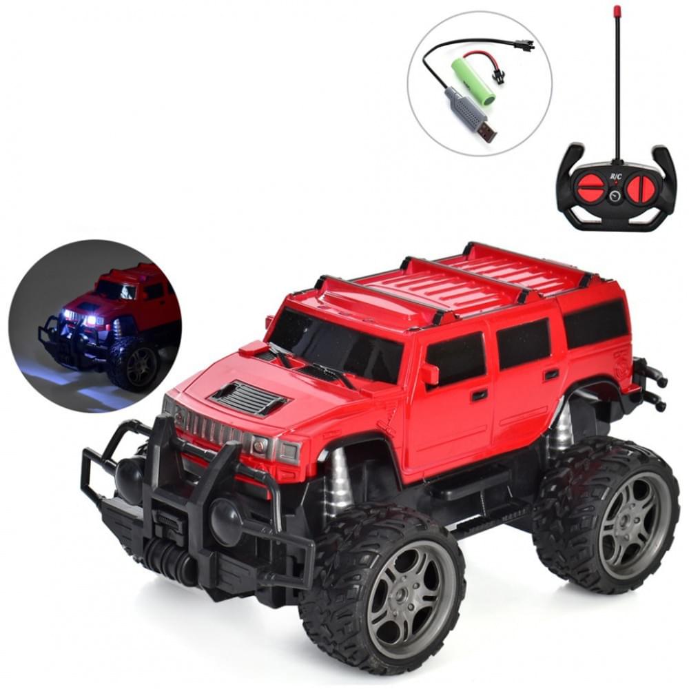 Дитяча машинка на радіокеруванні "Джип" 512A(Red) червоний, 1:16