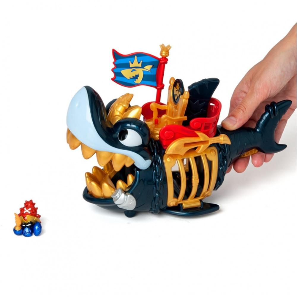 Дитячий іграшковий набір з фігурками "Королівська чорна акула" PIRATIX PPXSP112IN11