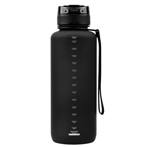 Пляшка для води UZSPACE 3056(Black) 1500 мл, чорна