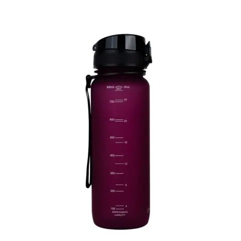 Пляшка для води UZSPACE 3053(Burgundy) 800 мл, бордова