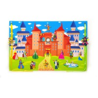 Ігровий килимок "Замок принцеси" 190013 фігурки на липучках