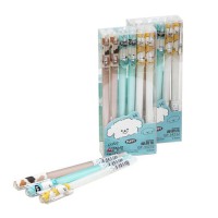 Ручка "пише-стирає" 34232 синя, упаковка 12 шт