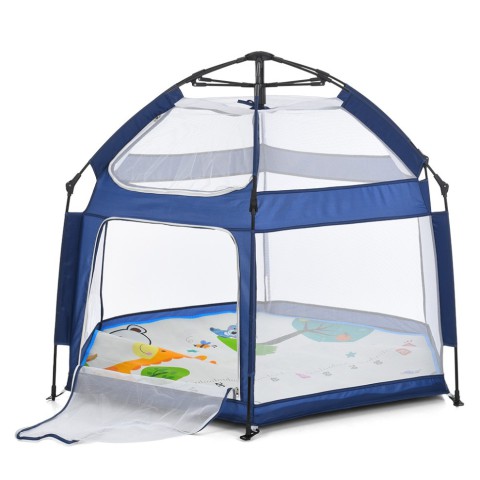 Дитячий манеж MR 1512 Sapphire Blue 146×127×110 см