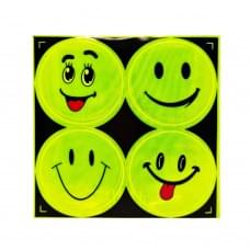 Наклейка світловідбиваюча "Смайл" 133SP 4 штуки Вид-5