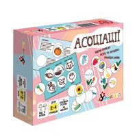 Дитяче лото "Асоціації" 2255-UM 6 полів, 84 фішки