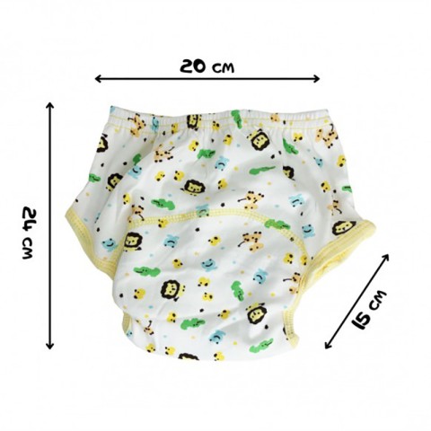 Тренувальні трусики 3-шарові MGZ-0658-2(Cow) розмір 80 (9-11 кг)