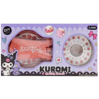 Набір для творчості "Kuromi" DM249-132(Coral) пристрій для кріплення страз, стрази