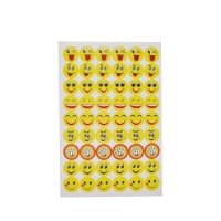 Наклейки для оцінок 85724 упаковка 10 аркушів 85724-3