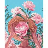 Картина за номерами "Квітковий настрій" BS54088, 40x50 см