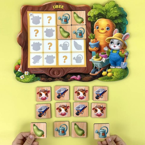 Дитяча настільна гра "Судоку" (ПСД297) PSD297, 70 фішок