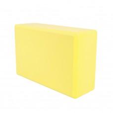 Блок для йоги FT0861(Yellow) EVA 23 х 15 х 7 см
