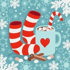 Картина за номерами "Нумо зимувати" Brushme SBS0005, 40х40 см