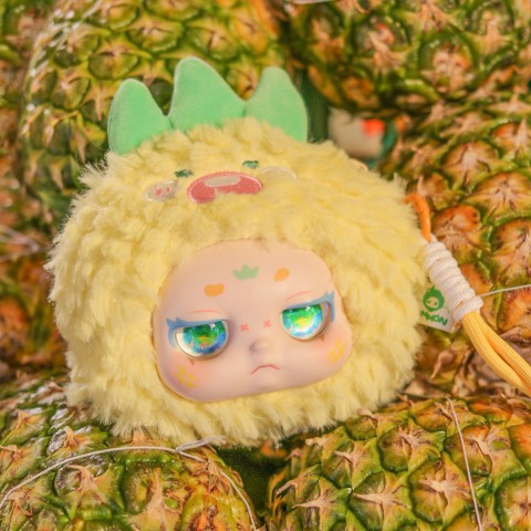 Колекційна м'яка іграшка з кільцем "Забавні фрукти" POP TOP 556101 в асортименті