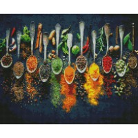 Алмазна мозаїка "Пряні спеції" Brushme DBS1101 40х50 см