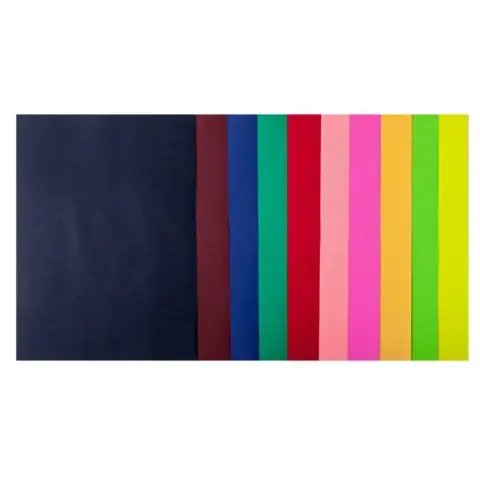 Набір кольорового паперу А4 DARK+NEON BM.2721020-99, 80г/м2, 10 кольорів 20 листів