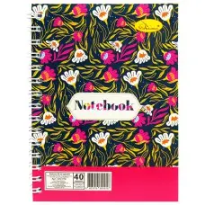 Блокнот А6 АП-1710, 40 аркушів, пружина збоку Вид 6