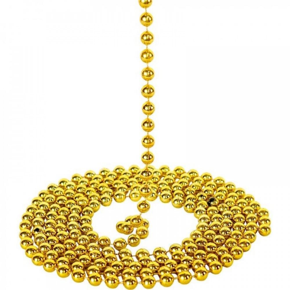 Декоративні новорічні намиста на ялинку 10мм XYA07-2.7 м