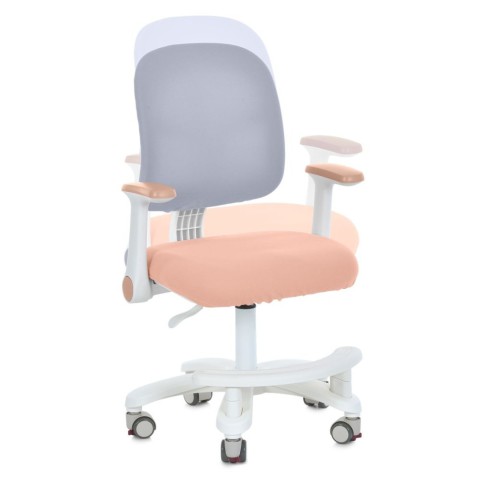 Дитяче крісло M 6250-13 з підлокітником і підніжкою