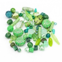 Декоративні намистинки для творчості Бомбей Dom Busin УТ100014221 в упаковці 110 шт