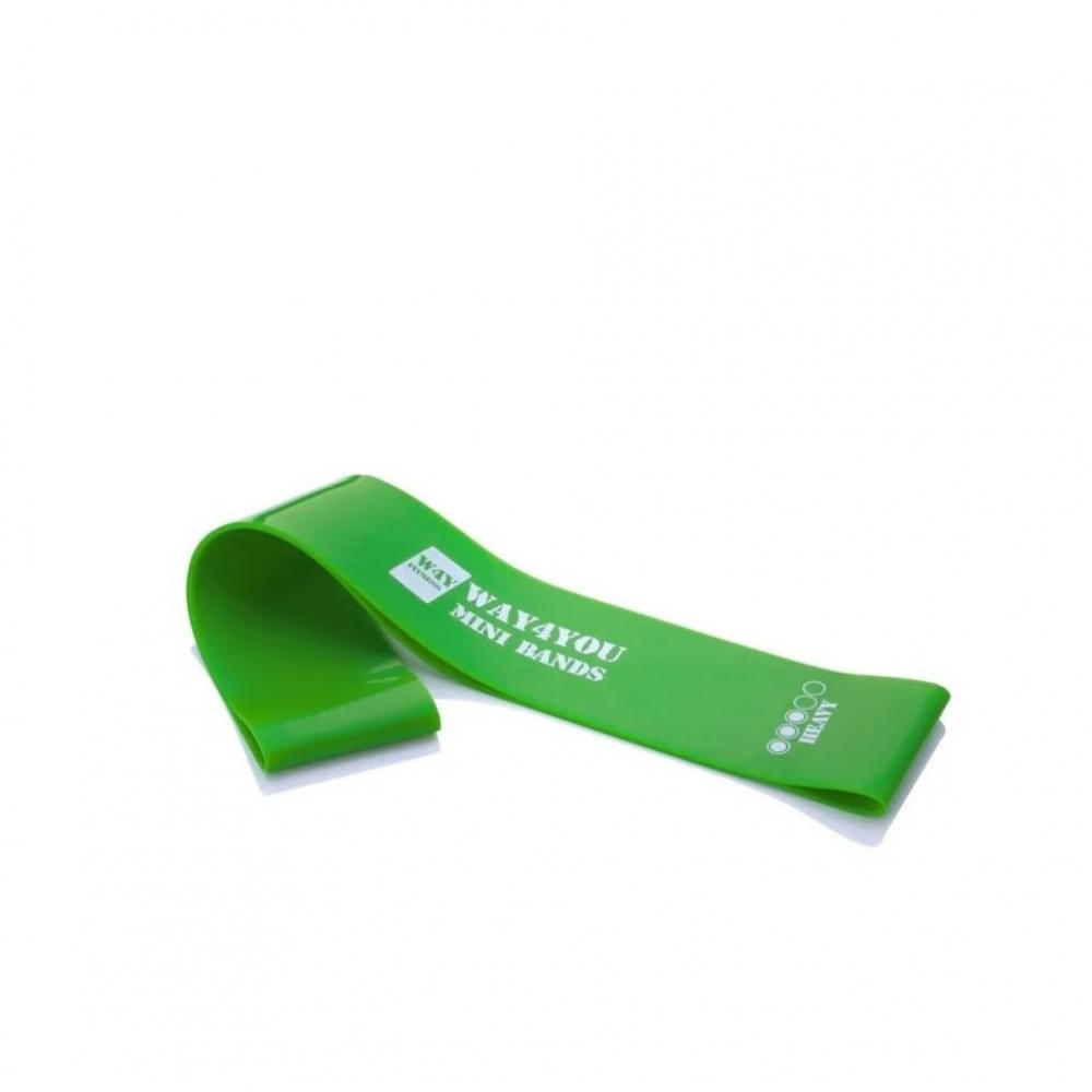 Еспандер для ніг Mini Bands Way4you w40013 зелений, 2,25-6 кг